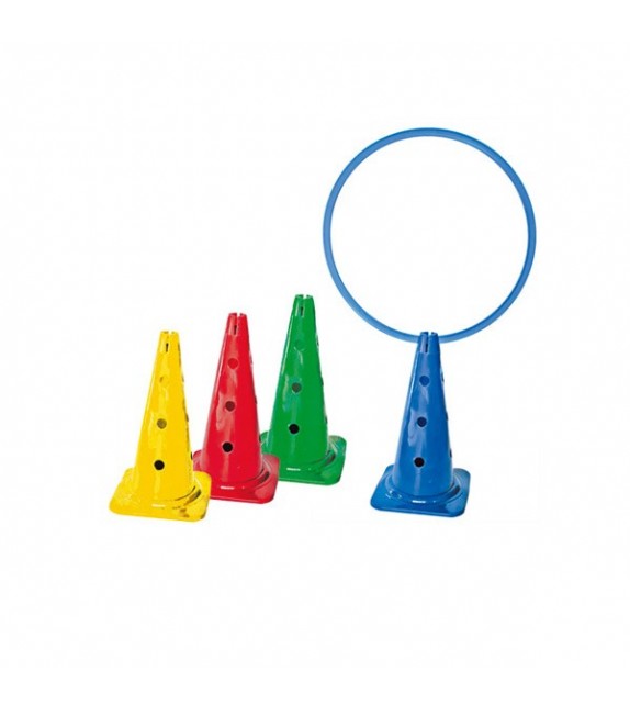 Set de 12 cônes rigides 35cm