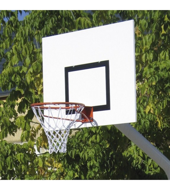 Paire poteaux basket scel direct 2.60m dép 1.2m