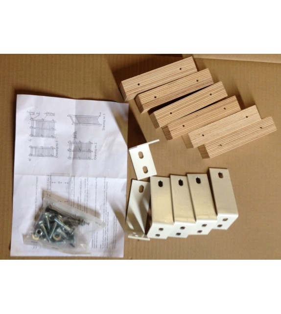 Klimrek – dubbelrek - 2,25 m x 1,80 m - 13 sporten