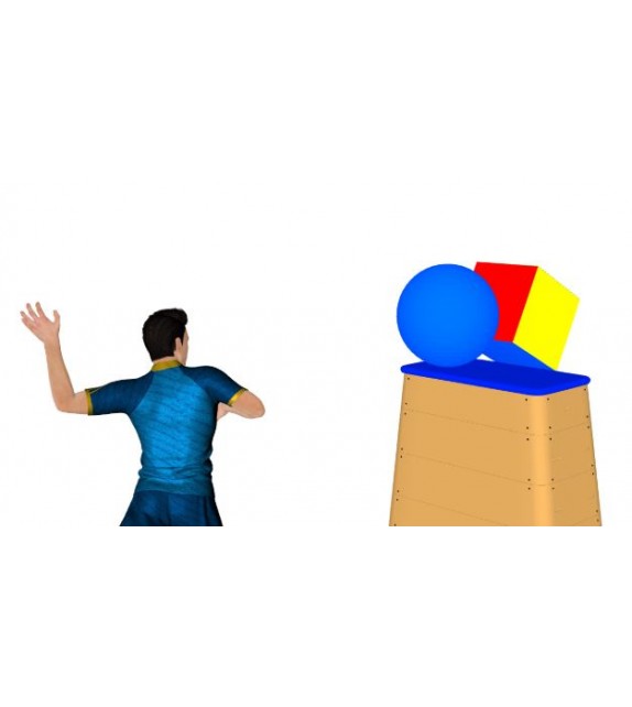 Kubus voor Poull Ball  in foam