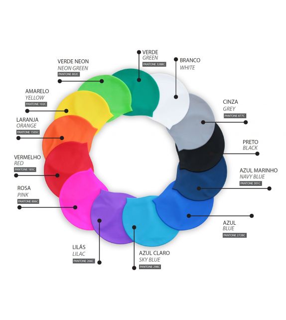 100 badmutsen Sil 55gr, logo 2 kleuren  op de 1 zijden