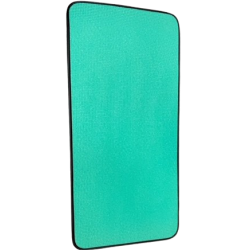 Set van 10 groene matten voor kinderen 1 m x 0,5 m x 8 mm