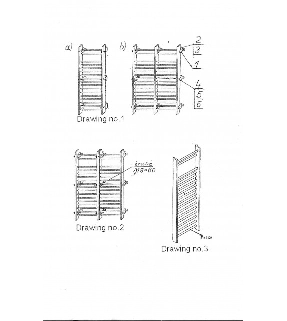 Klimrek – enkelrek 2,25 m x 0,90 m - 13 sporten