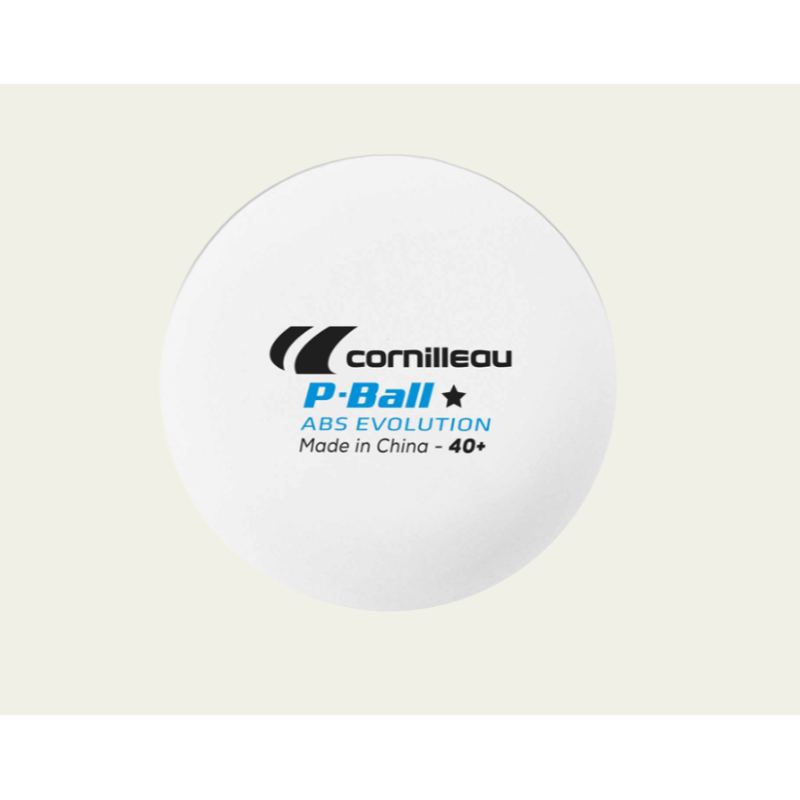 Doos met 6 witte ballen Cornilleau - PRO