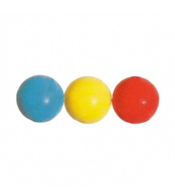 10 tennisballen in schuimstof van 9 cm