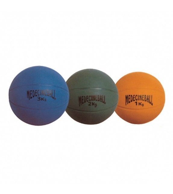 Medecine ball non gonflable PVC 5kg