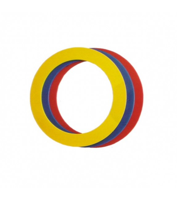 3 anneaux 32cm pour exercices de jonglerie