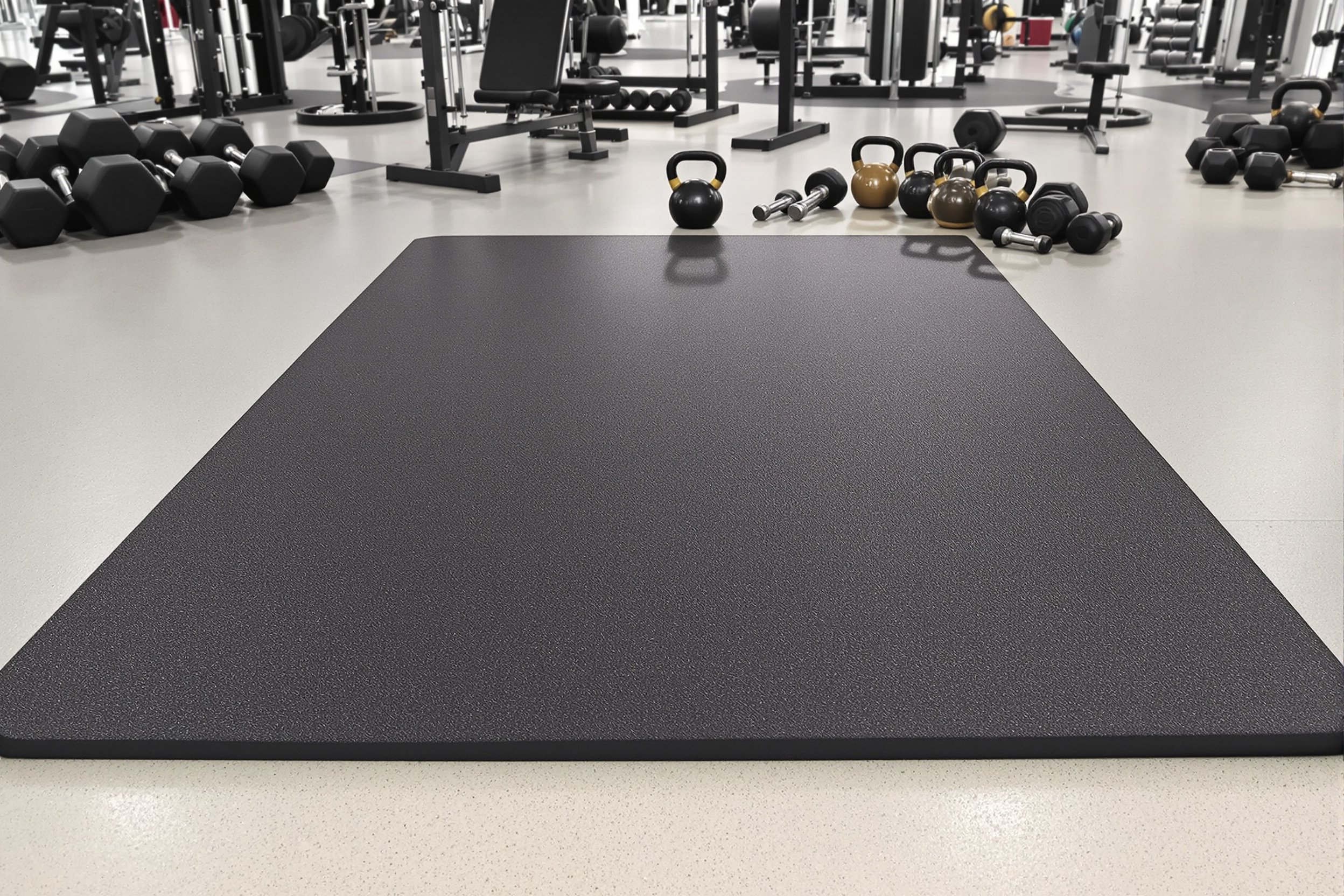 Fitnessmat voor gewichten: dikte, grip en comfort bij oefeningen
