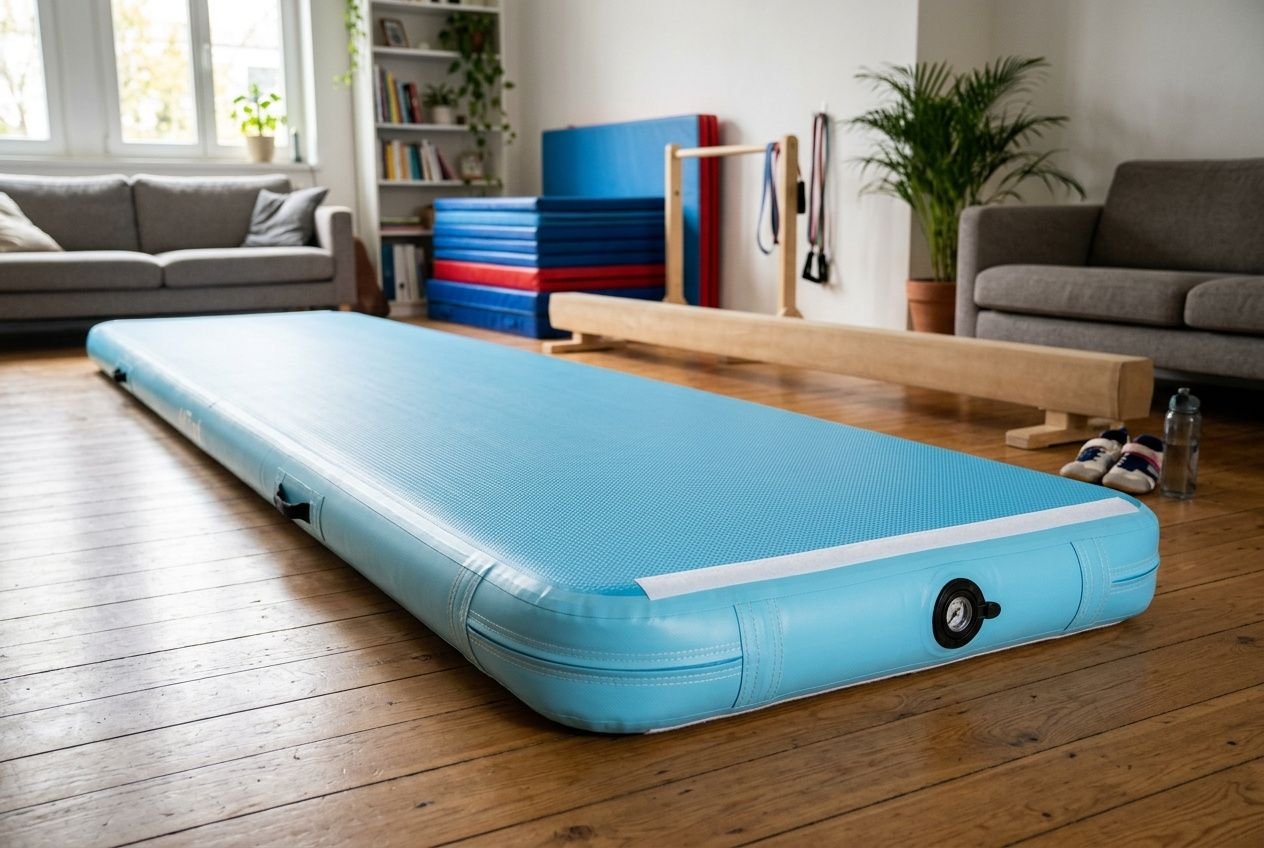 Airtrack 3 meter 20 cm dik: ideaal voor turnen thuis