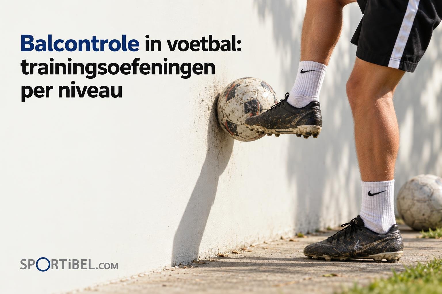 Balcontrole in voetbal: trainingsoefeningen per niveau