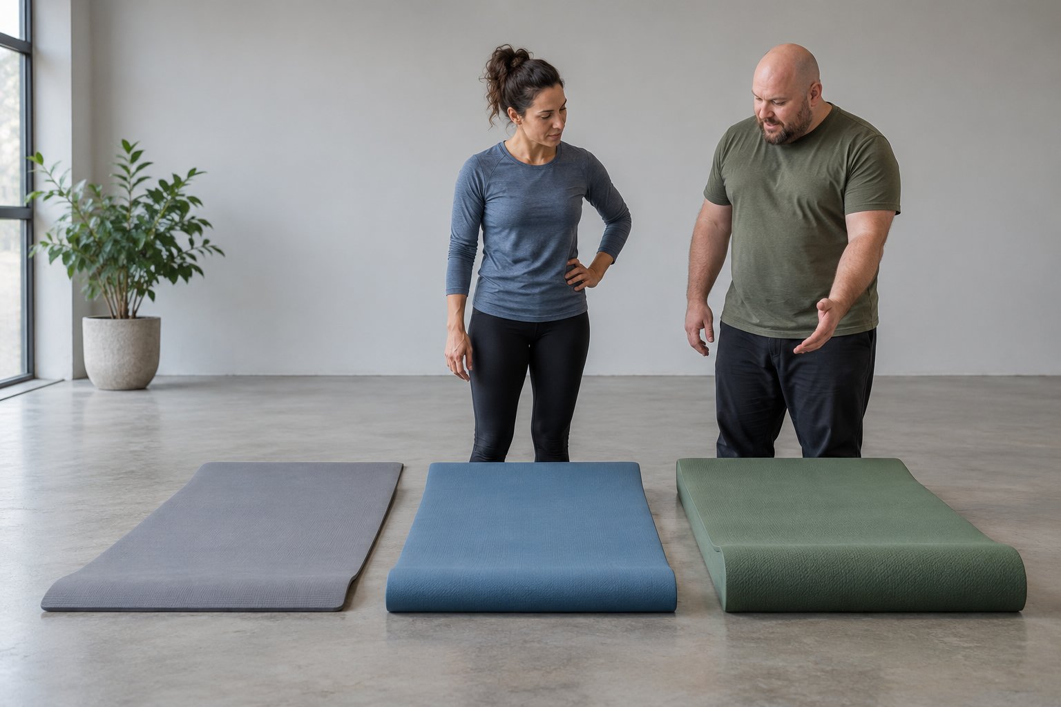 Hoe dik moet een fitnessmat zijn? Dikte per training